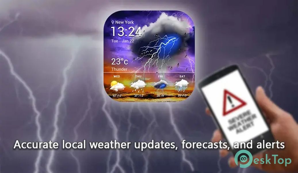 Local Weather Pro 16.6.0.6365_50198 APK MOD Полная бесплатная загрузка