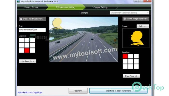 Mytoolsoft Watermark Software  5.0.15 Tam Sürüm Aktif Edilmiş Ücretsiz İndir
