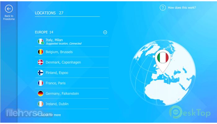 free download F-Secure Freedome VPN 2.69.35