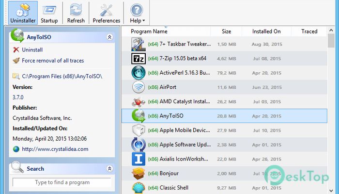 Download Uninstall Tool 3.7.2.5701 Free Full Activated