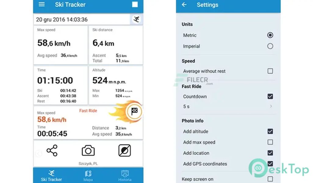 Ski Tracker 3.9.01 APK MOD تحميل مجاني كامل