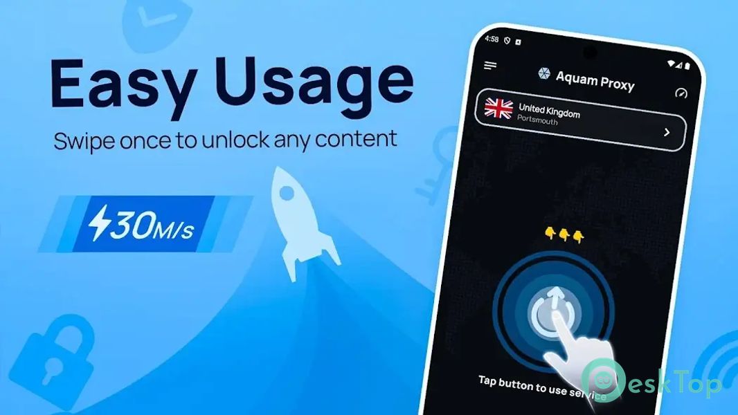 Aquam Proxy - Safe & Fast 1.0.2 APK MOD フル無料ダウンロード
