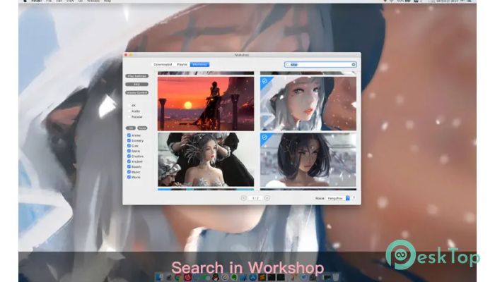 Скачать Live Wallpaper & Themes 4K Pro 15.2 бесплатно для Mac