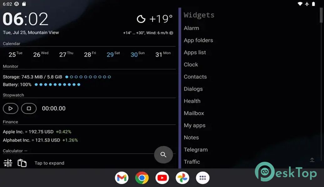 AIO Launcher 5.5.0 APK MOD Tam Ücretsiz İndir