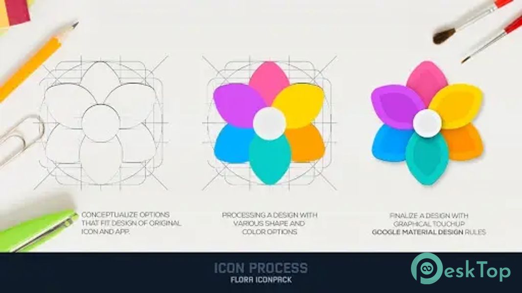 Télécharger Flora : Material Icon Pack 3.8 APK MOD Gratuitement et Complet