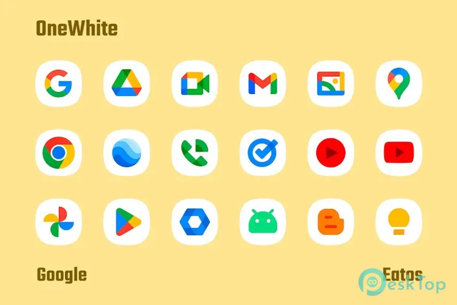 OneWhite - Icon Pack 5.6 APK MOD تحميل مجاني كامل
