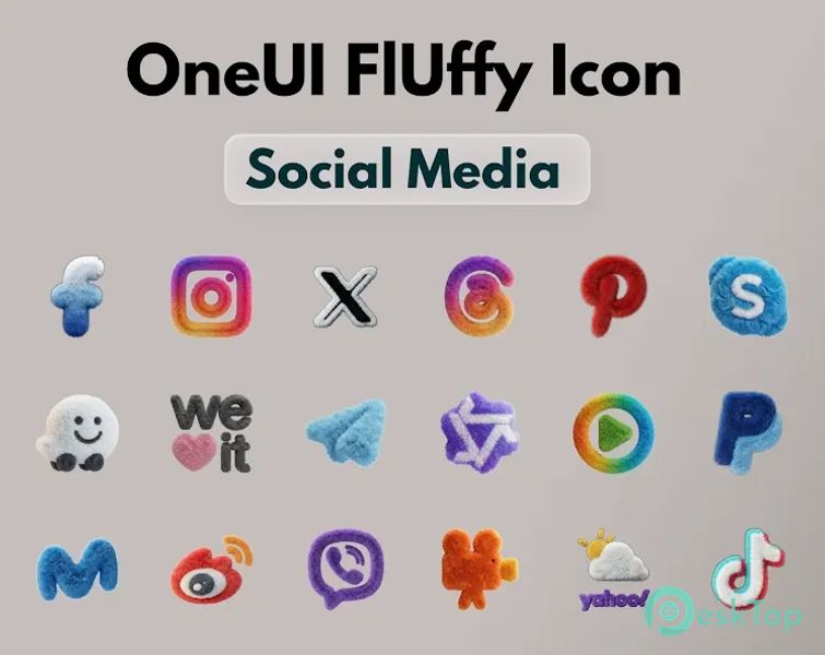 OneUI Fluffy Icons 2.0 APK MOD تحميل مجاني كامل