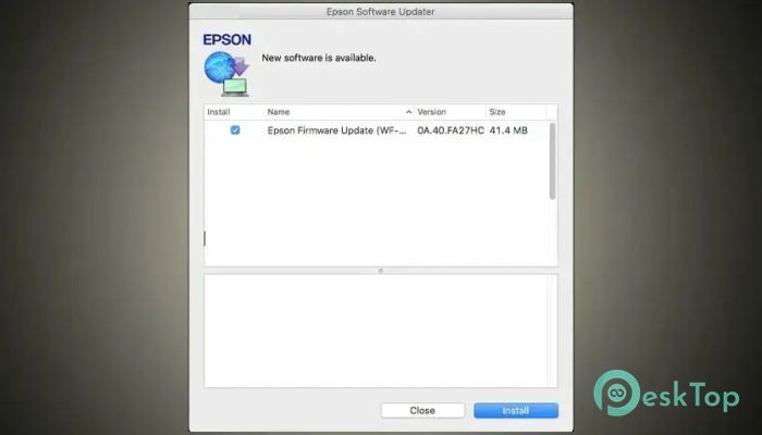 Télécharger Epson Software Updater 1.0 Gratuitement Activé Complètement