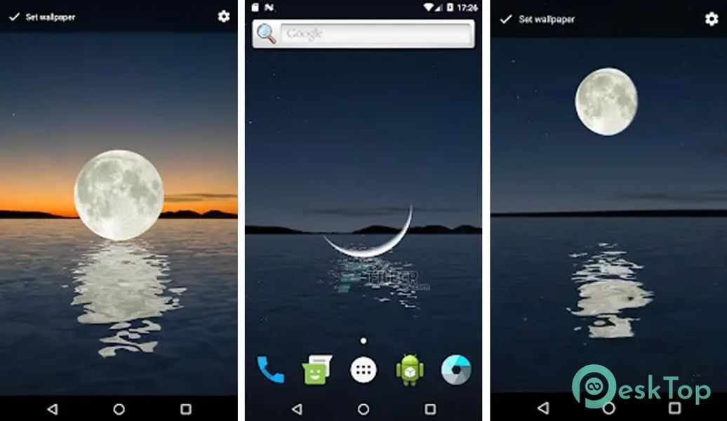Moon Over Water Live Wallpaper 1.31 APK MOD Tam Ücretsiz İndir