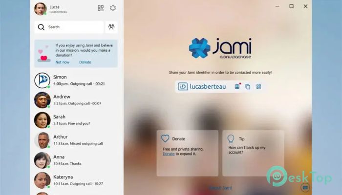 Jami 1.0 मुफ्त पूर्ण सक्रिय डाउनलोड