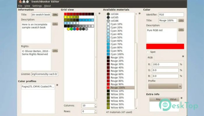 Download SwatchBooker  0.7.3 Free Full Activated
