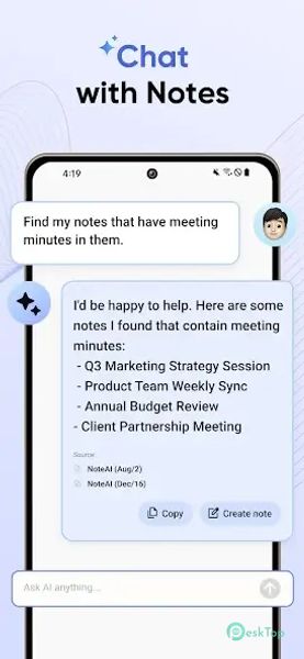 AI Notes & Transcribe Memo 9.0.12 APK MOD Tam Ücretsiz İndir