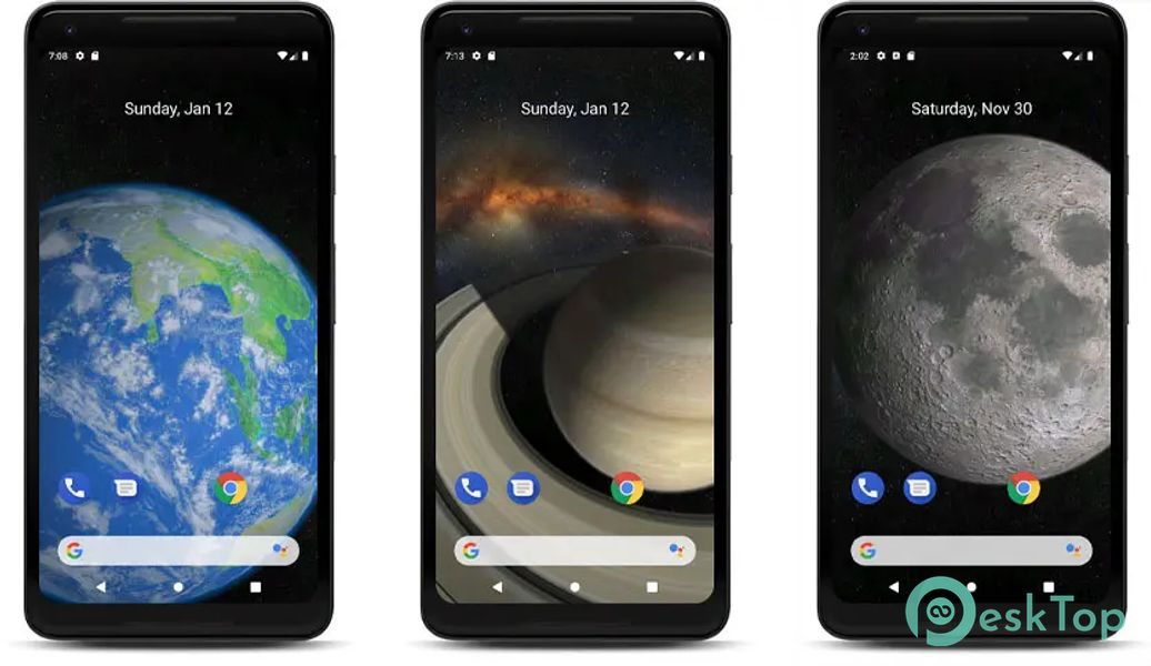 Mars 3D Live Wallpaper 1.6.10 APK MOD Tam Ücretsiz İndir