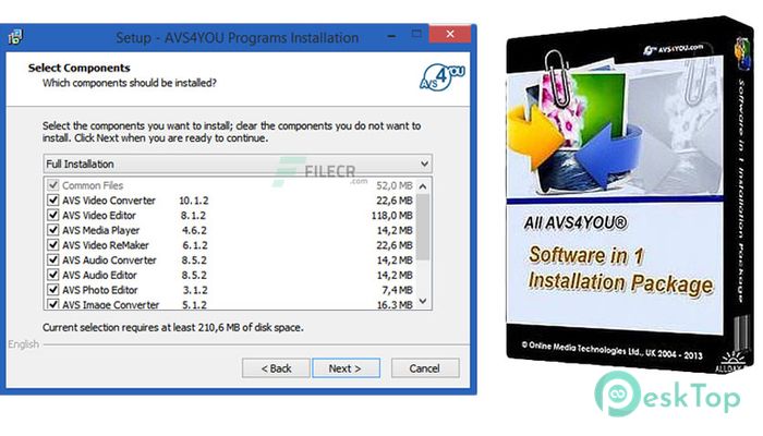 Download AVS4YOU Software AIO Installation Package 5.2.1.173 Free Full Activated