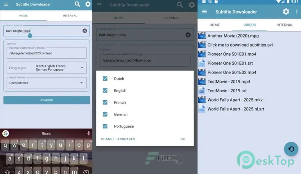 Subtitle Downloader Pro 15.0.2 APK MOD 完整免费下载