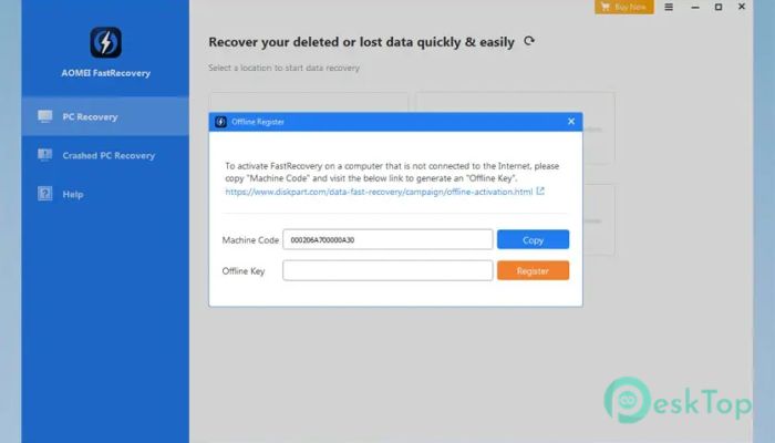 تحميل برنامج AOMEI FastRecovery 3.0.0 برابط مباشر