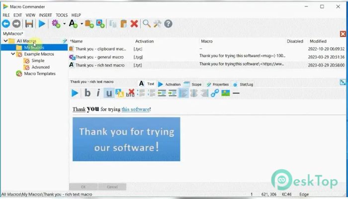 تحميل برنامج Macro Commander Pro 2.5.0 برابط مباشر