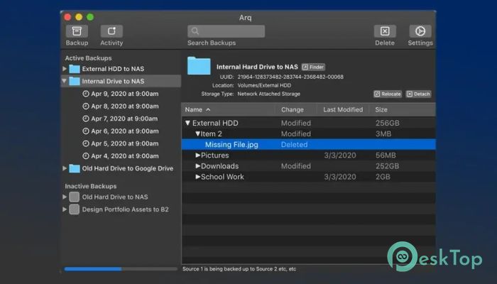 Скачать Arq Backup 7.26.7 бесплатно для Mac