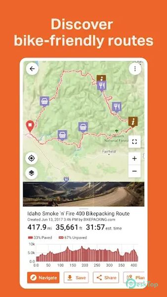 Ride with GPS: Bike Navigation