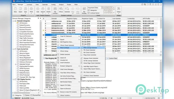 Watch My Domains ISP  6.0 Tam Sürüm Aktif Edilmiş Ücretsiz İndir