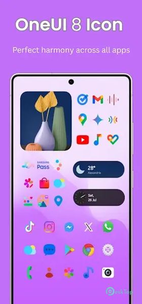 One UI 8 Icon Pack 2.0 APK MOD Unlocked (Full) Free Download