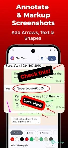 Screenshot Editor - Blur Text 3.0.2 APK MOD フル無料ダウンロード