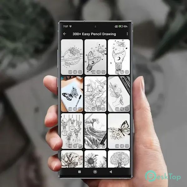 300+ Easy Pencil Drawing 1.5.37 APK MOD Полная бесплатная загрузка