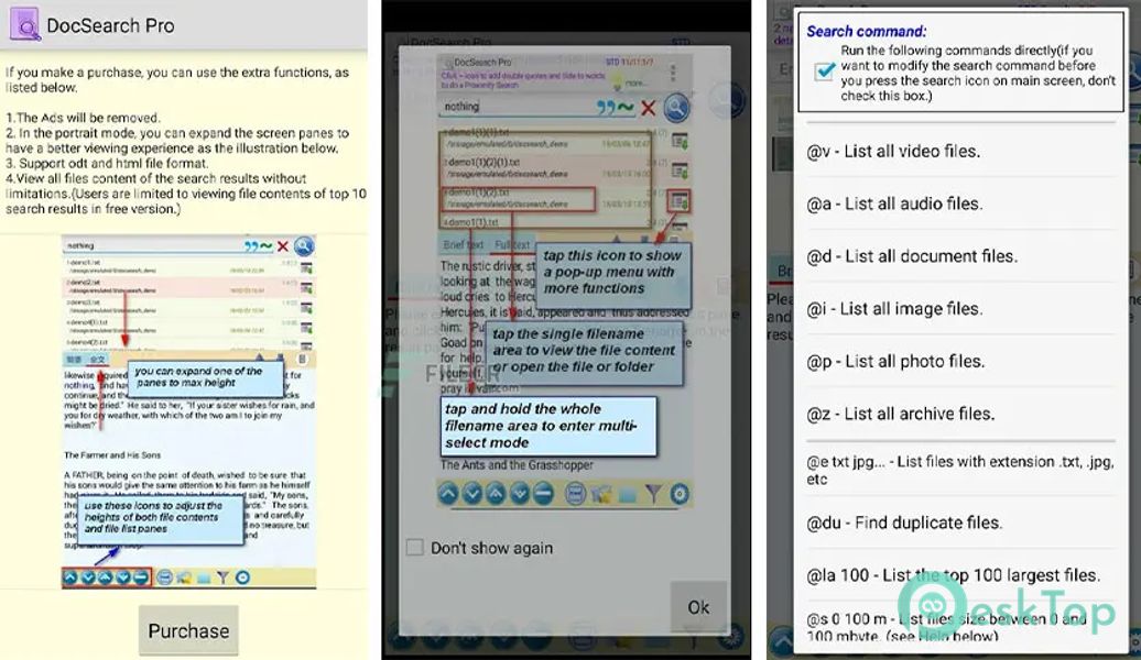 DocSearch+ (Search Filename & File Content) v2.08