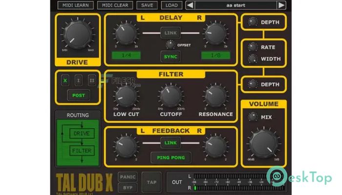 Download Togu Audio Line TAL-Dub-X 2.0.5 Free Full Activated