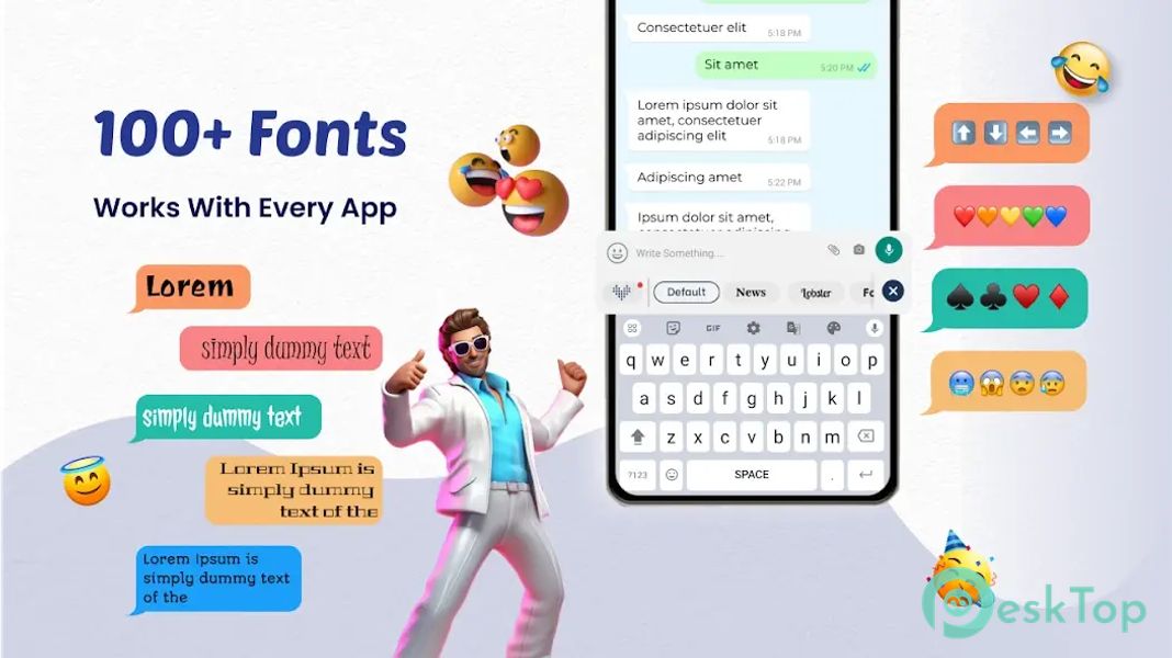  Photo Keyboard Theme & Font 7.0.2 APK MOD Tam Ücretsiz İndir