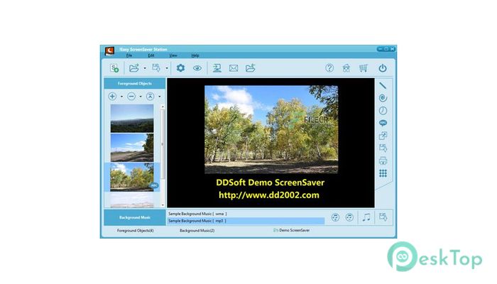 Easy ScreenSaver Station 5.7 完全アクティベート版を無料でダウンロード