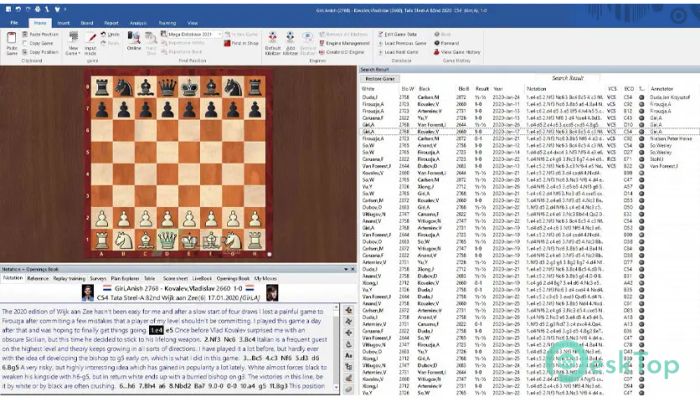 Download ChessBase Mega Database 2024 Free Full Activated