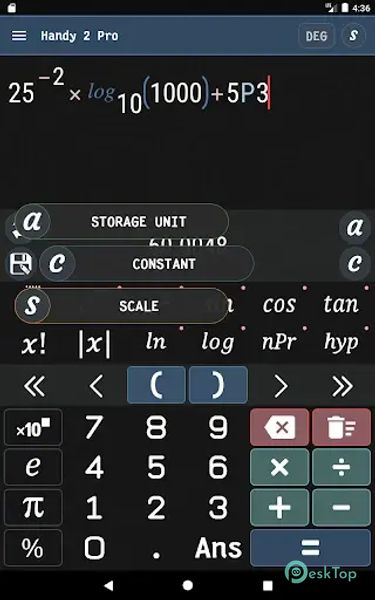 Handy Scientific Calculator 2024.2 APK MOD Tam Ücretsiz İndir