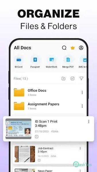 Scanner App- Scan PDF Document