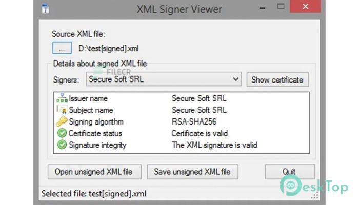 Скачать XML Signer 6.0 полная версия активирована бесплатно