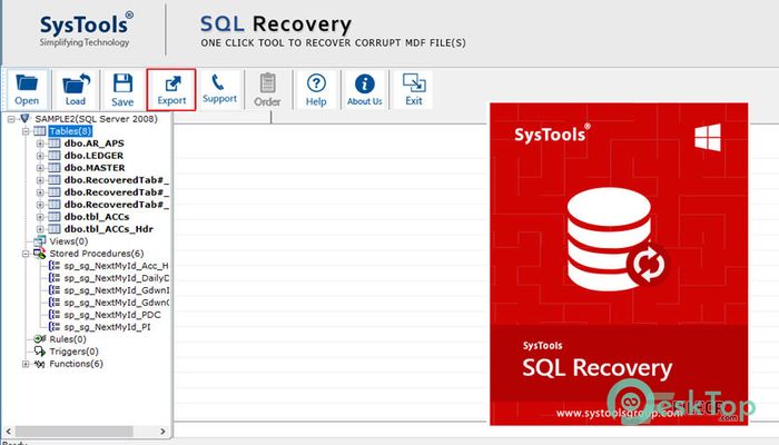  تحميل برنامج SysTools SQL Recovery 13.2 برابط مباشر