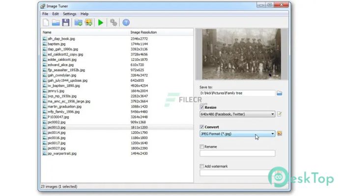 Image Tuner Professional 9.9 Tam Sürüm Aktif Edilmiş Ücretsiz İndir