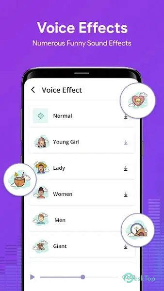 AI Voice Changer Sound Effects 2.1.0 APK MOD Полная бесплатная загрузка