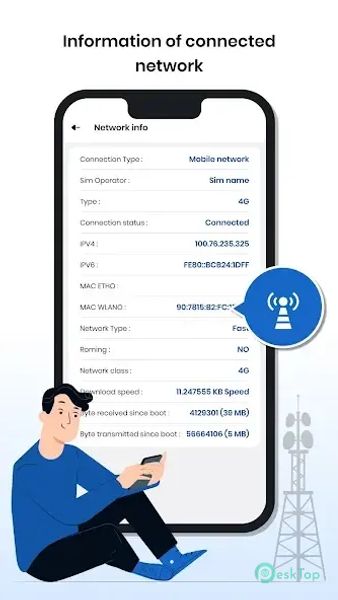Télécharger Network Wi-Fi Info & SIM Tools 2.1.1 APK MOD Gratuitement et Complet