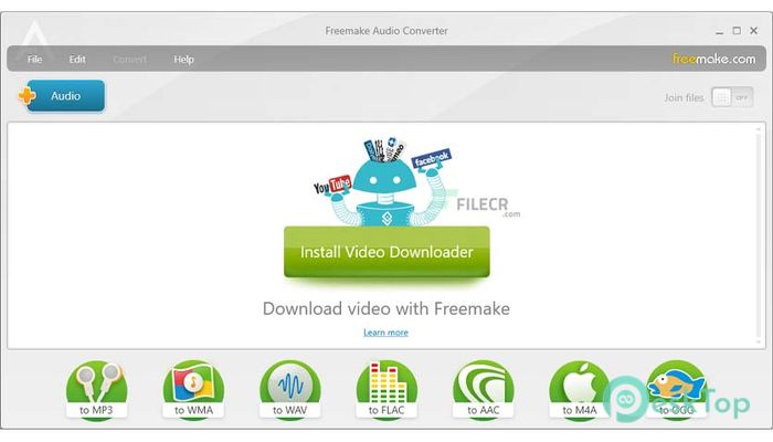 Freemake Audio Converter Infinity Pack 1.1.9.9 完全アクティベート版を無料でダウンロード