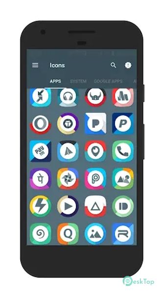 Ascio - Icon Pack 14.0 APK MOD मुफ्त पूर्ण डाउनलोड