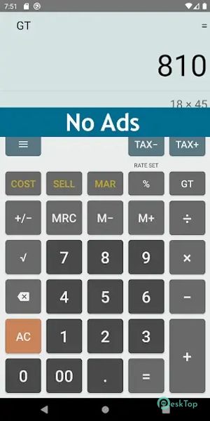 Calculator: SimpleCalc 1.8.5 APK MOD Полная бесплатная загрузка