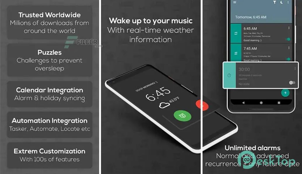Alarm Clock for Heavy Sleepers 5.5.2 build 302 APK MOD Полная бесплатная загрузка