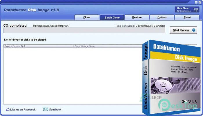 Скачать DataNumen Disk Image 2.0.2.0 полная версия активирована бесплатно