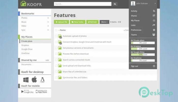 Download Koofr 1.0 Free Full Activated