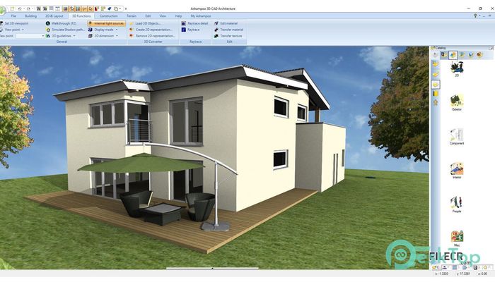 Ashampoo 3D CAD Architecture 9.0.0 完全アクティベート版を無料でダウンロード