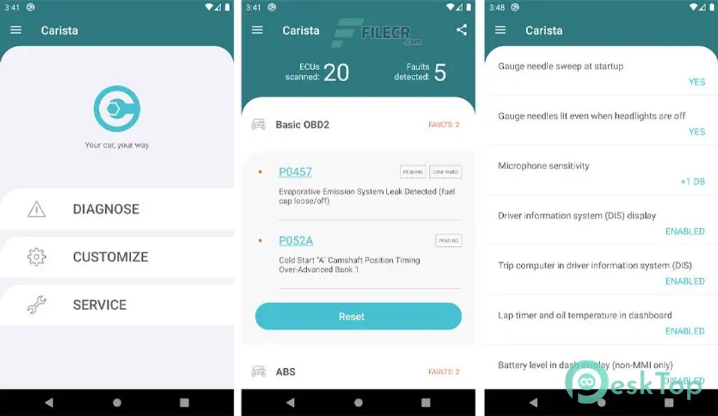 Télécharger Carista OBD2 9.3 APK MOD Gratuitement et Complet