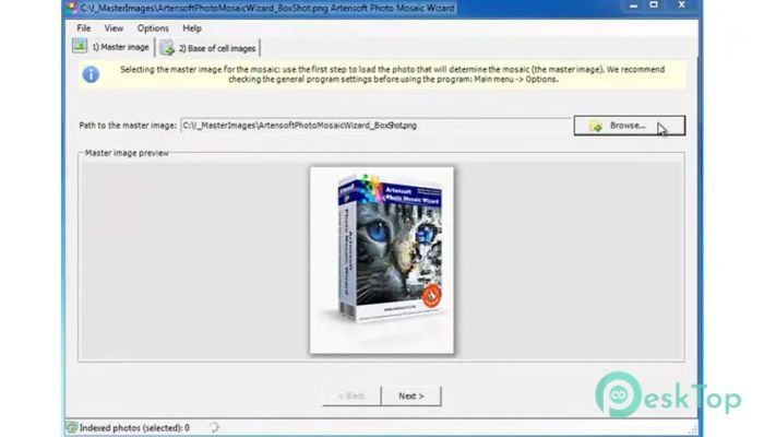 Artensoft Photo Mosaic Wizard 2.0.140 完全アクティベート版を無料でダウンロード