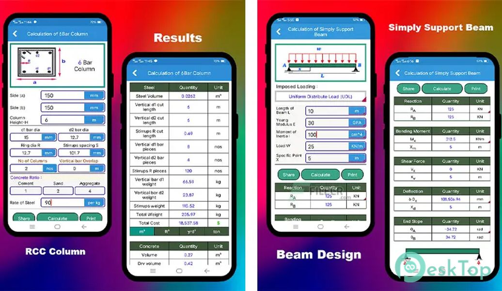 Civil Calculation PRO 1.24 APK MOD Tam Ücretsiz İndir
