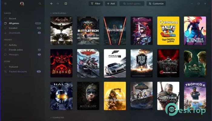 Скачать GOG GALAXY 2.0 полная версия активирована бесплатно